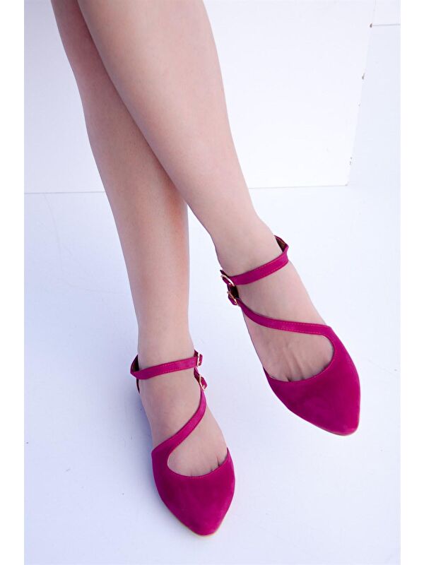 Fox Shoes Pembe Fox Shoes Babet Kadın D726016902