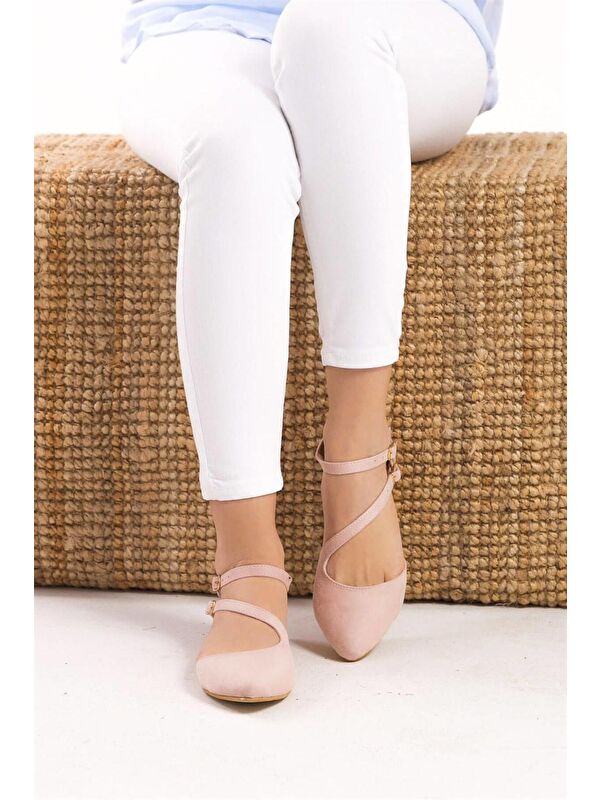 Fox Shoes Pembe Fox Shoes Babet Kadın D726016902