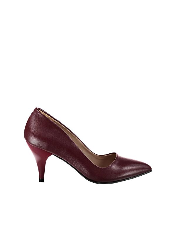 Bordo Kadın Topuklu Ayakkabı A922151109 - Görsel 5