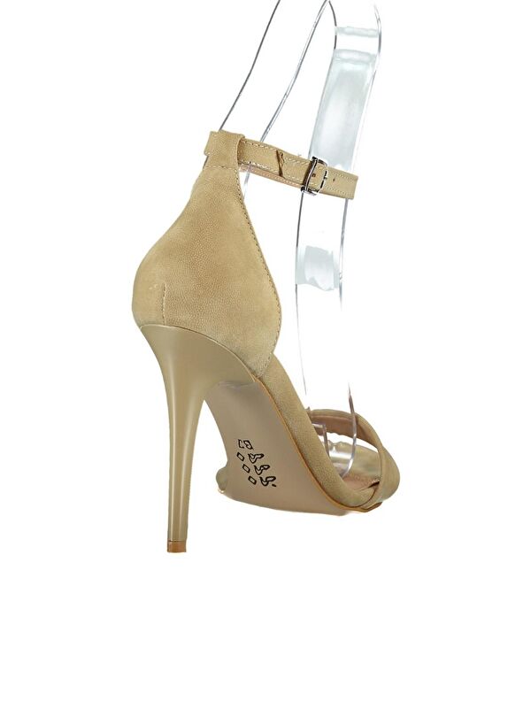 B922112602 Ten Kadın Topuklu Ayakkabı - Görsel 4