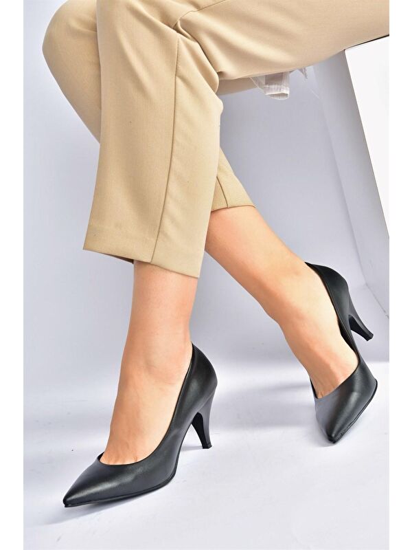 Siyah Kadın Topuklu Ayakkabı A922151109 - Görsel 4