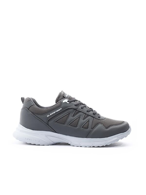 SLAZENGER A-BOUT I Sneaker Erkek Ayakkabı Koyu Gri