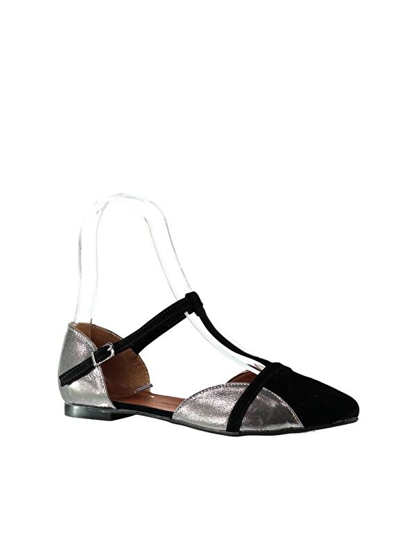 Fox Shoes Siyah Fox Shoes Babet Kadın B726881802