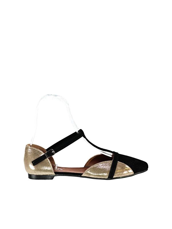 Fox Shoes Siyah Fox Shoes Babet Kadın B726881802