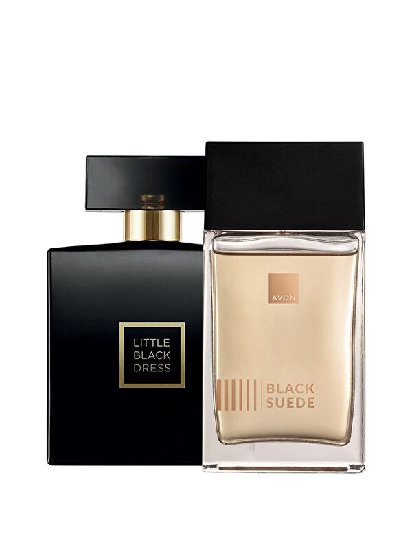AVON Black Suede Erkek Parfüm ve Little Black Dress Kadın Parfüm Paketi