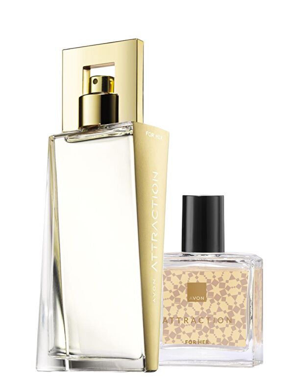 AVON Attraction Kadın Parfüm 50 + 30 Ml Toplam 80 Ml Set