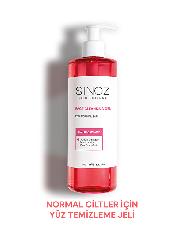 Sinoz Normal Ciltler için Yüz Temizleme Jeli 400ML