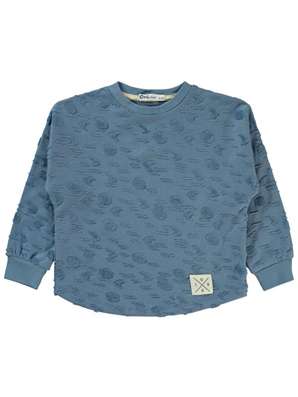 Civil Boys Erkek Çocuk Sweatshirt 2-5 Yaş İndigo