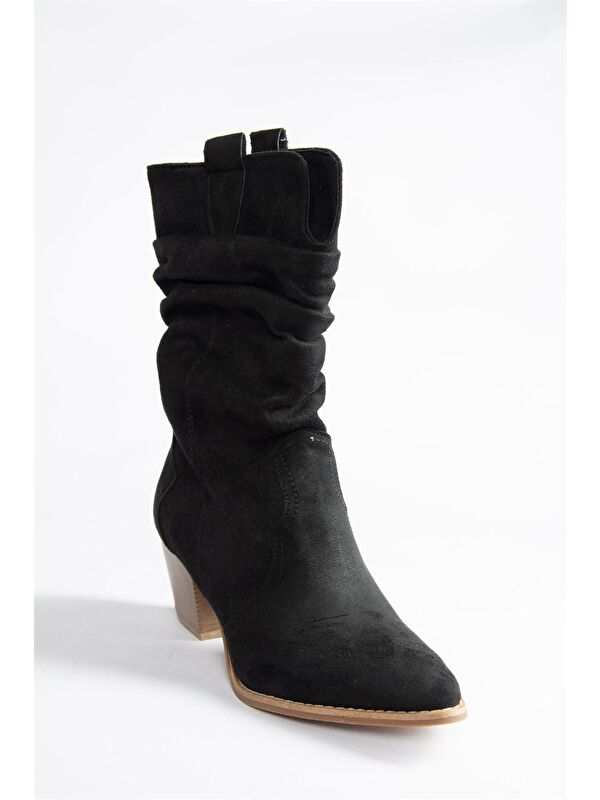 J404040002 Siyah Kadın Bot - Görsel 5