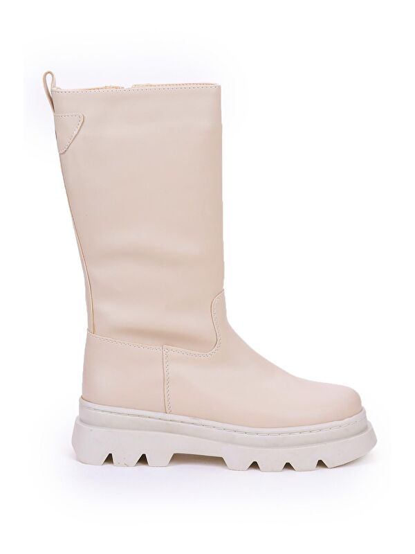 500 Uzun Fermuarlı Kız Çocuk Çizme Bot - Görsel 5