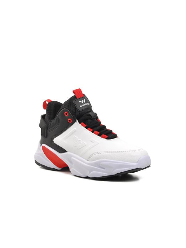 Slam Dunk Beyaz Bağcıklı Unisex Basketbol Ayakkabısı - Görsel 4