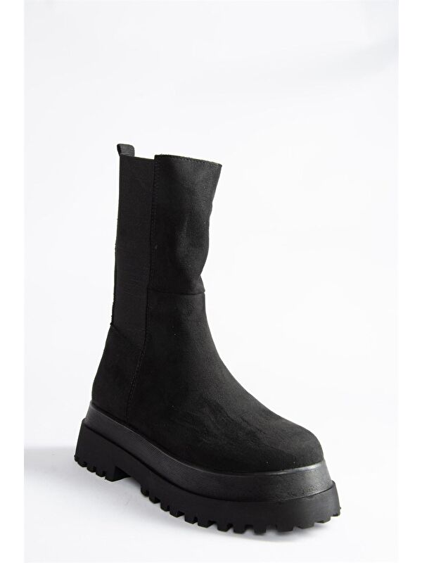 J267063102 Siyah Kadın Bot - Görsel 6