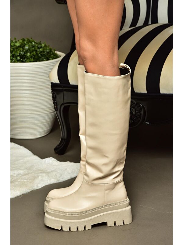 R7269470 Ten Kadın Çizme - Görsel 4