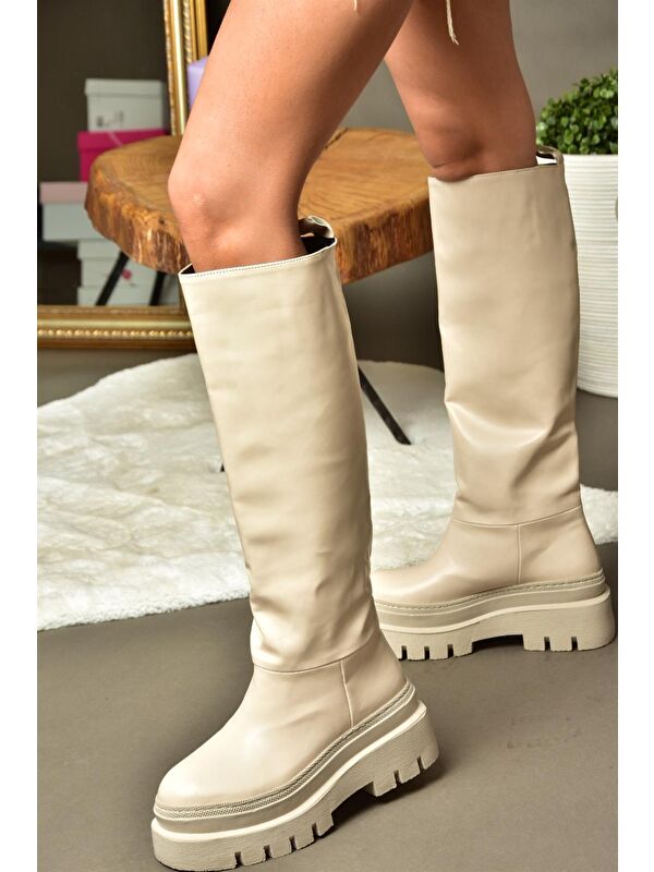 R7269470 Ten Kadın Çizme - Görsel 5