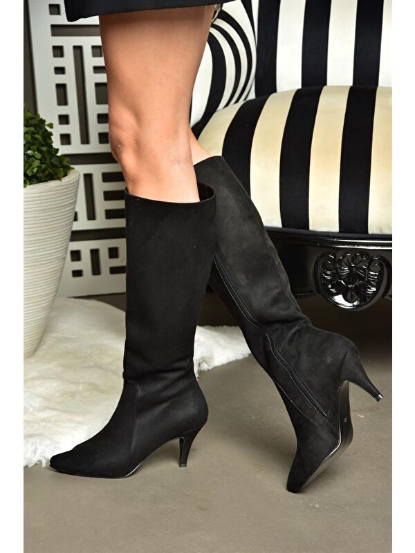 R3724530 Siyah Kadın Çizme - Görsel 3