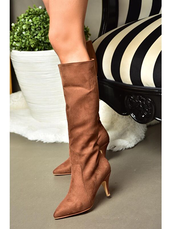 R3724530 Taba Kadın Çizme - Görsel 4