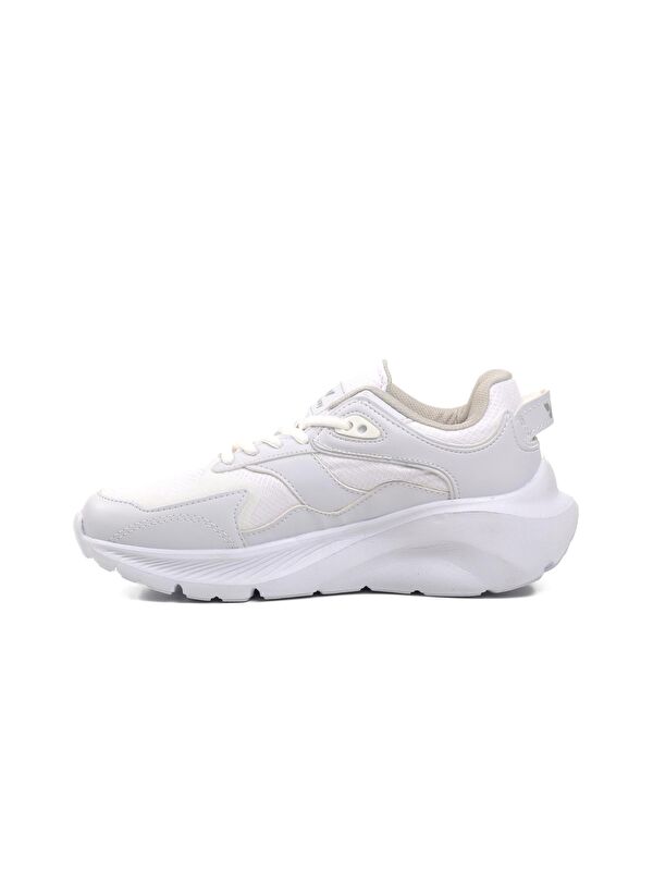 Trier Beyaz Kadın Spor Bağcıklı Sneaker - Görsel 3