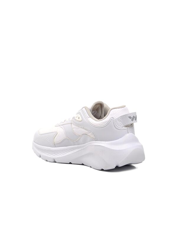 Trier Beyaz Kadın Spor Bağcıklı Sneaker - Görsel 5