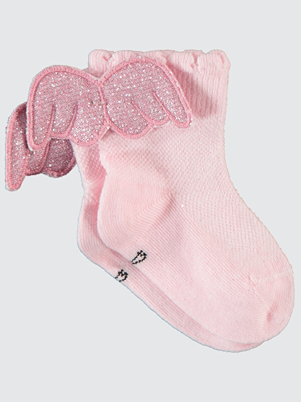 Civil Kız Bebek Çorap 6-18 Ay Pembe