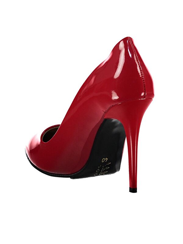 Kırmızı Kadın Topuklu Ayakkabı 8922151908 - Görsel 5