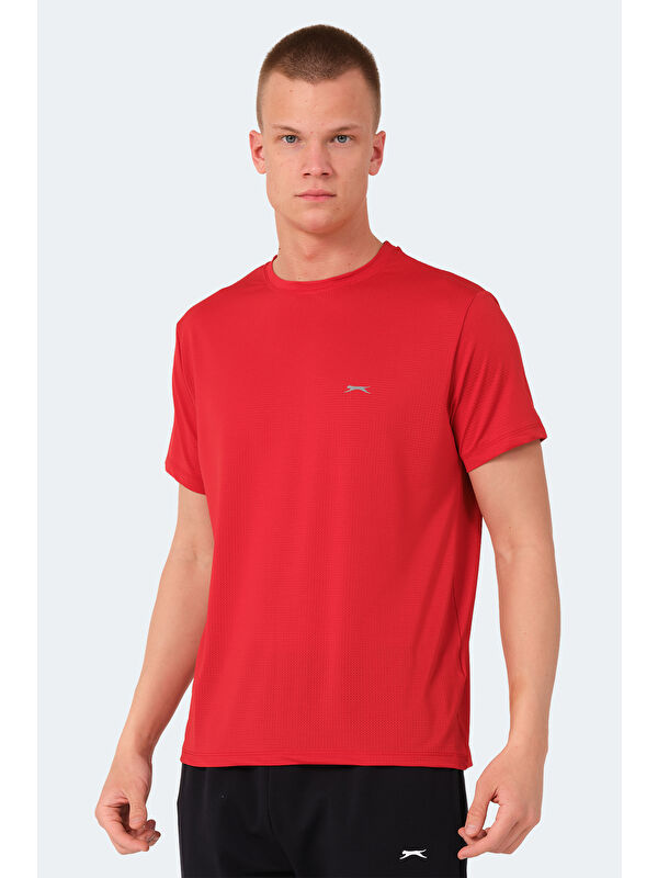 SLAZENGER OPERATOR Erkek Tişört Kırmızı