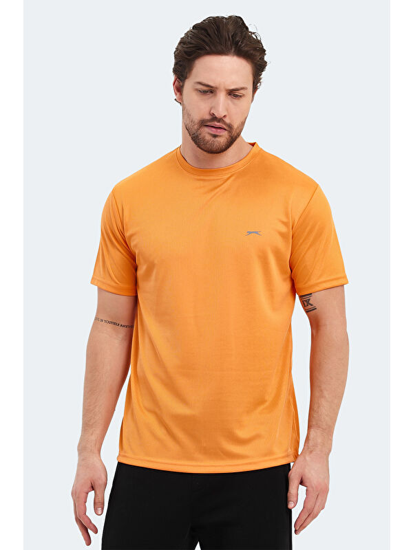 SLAZENGER Bisiklet Yaka Kısa Kollu Erkek Tişört
