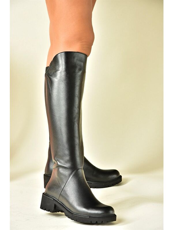 N6540328 Siyah Kadın Çizme - Görsel 4