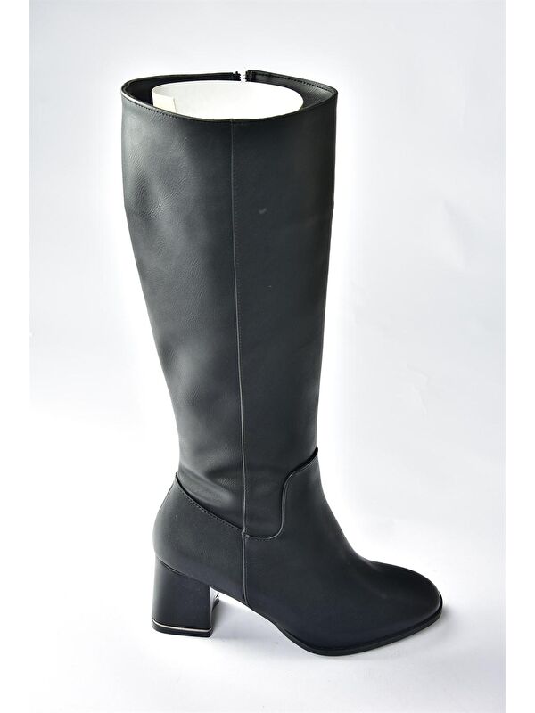 N2829202 Siyah Kadın Çizme - Görsel 6