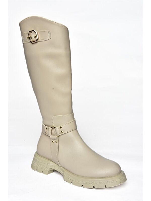 R5182963 Bej Kadın Çizme - Görsel 10