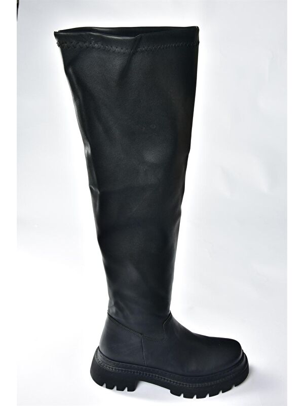 N4040020 Siyah Kadın Çizme - Görsel 5