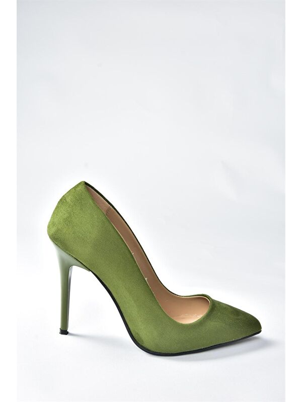 Yeşil Kadın Topuklu Ayakkabı 8922151902 - Görsel 4