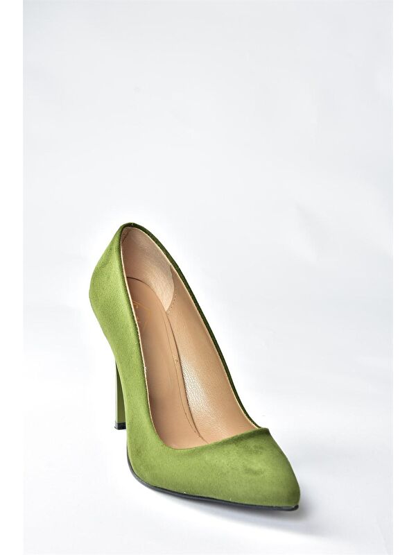 Yeşil Kadın Topuklu Ayakkabı 8922151902 - Görsel 5