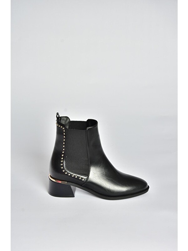 Fox Shoes Siyah Kadın Bot V518978209