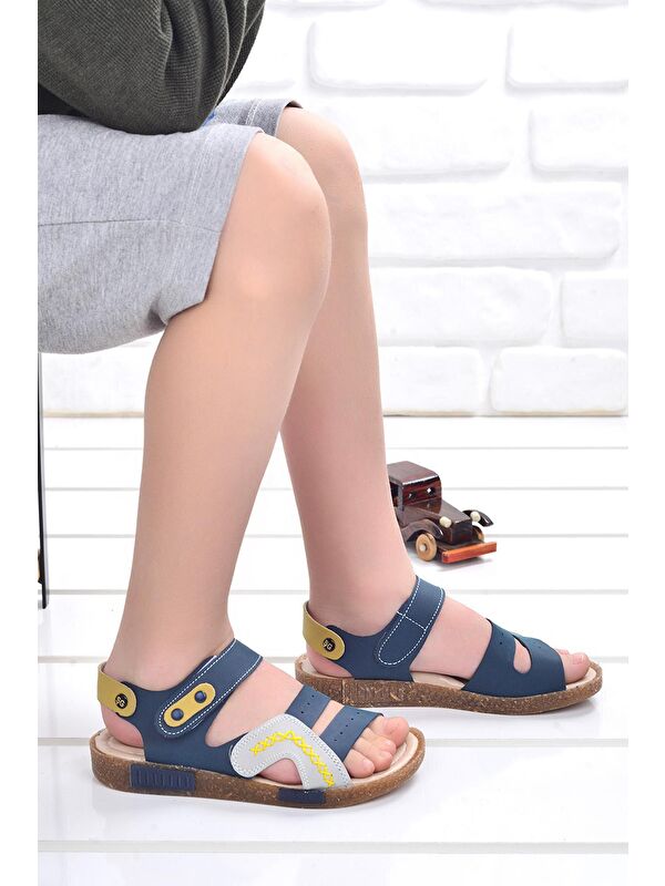 Kiko Kids Erkek Çocuk Sandalet Şb 2498-07