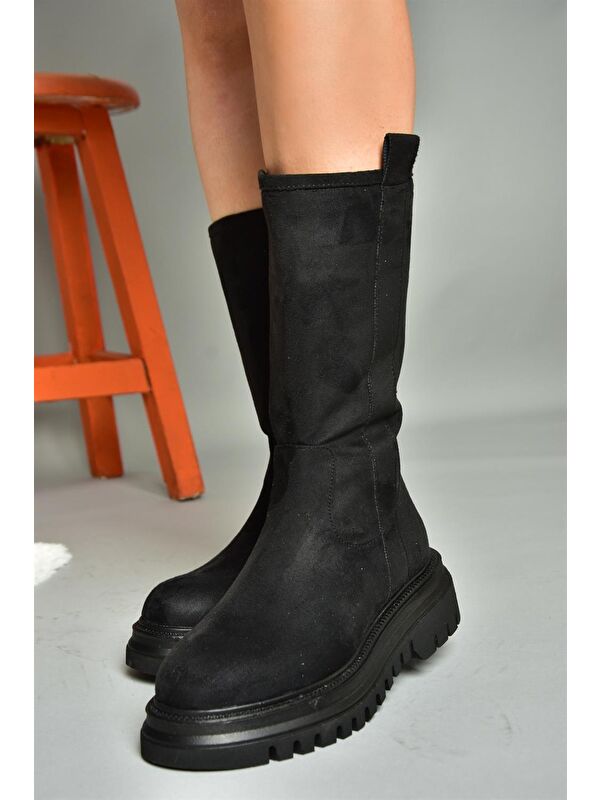 R3121049 Siyah Kadın Çizme - Görsel 3