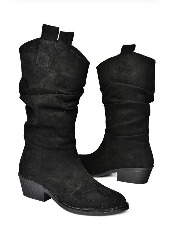 R2800805 Siyah Kadın Çizme - Görsel 6