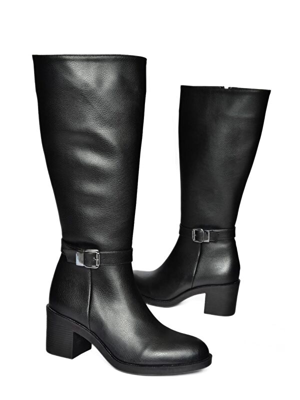 R4048048 Siyah Kadın Çizme - Görsel 7