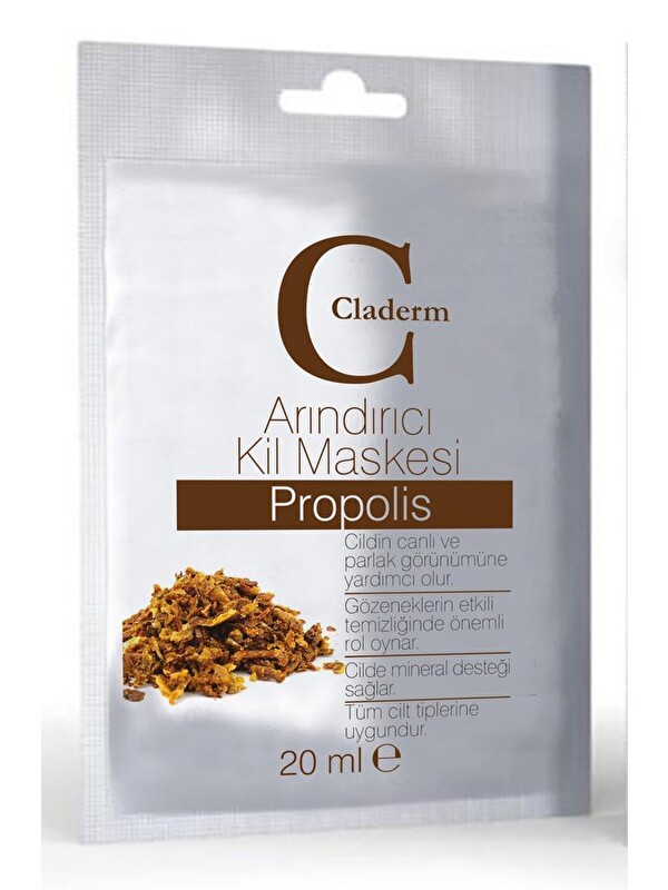 Claderm Kil Maskesi 20 ml Sachet – Propolis