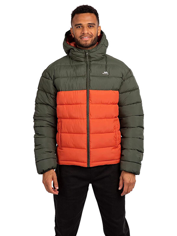 Trespass Oskar - Padded Erkek Yeşil Outdoor Mont ve Ceketi