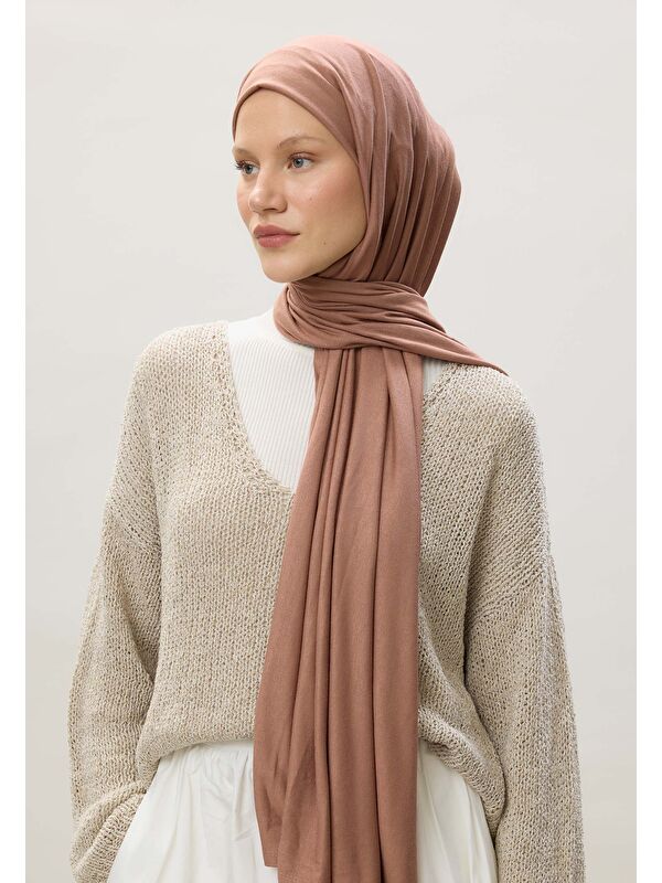 Fresh Scarfs Penye Şal Soft Pembe