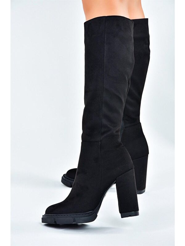 L2827701 Siyah Kadın Çizme - Görsel 4