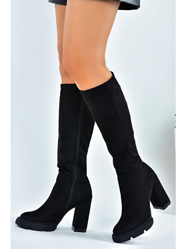 L2827701 Siyah Kadın Çizme - Görsel 5