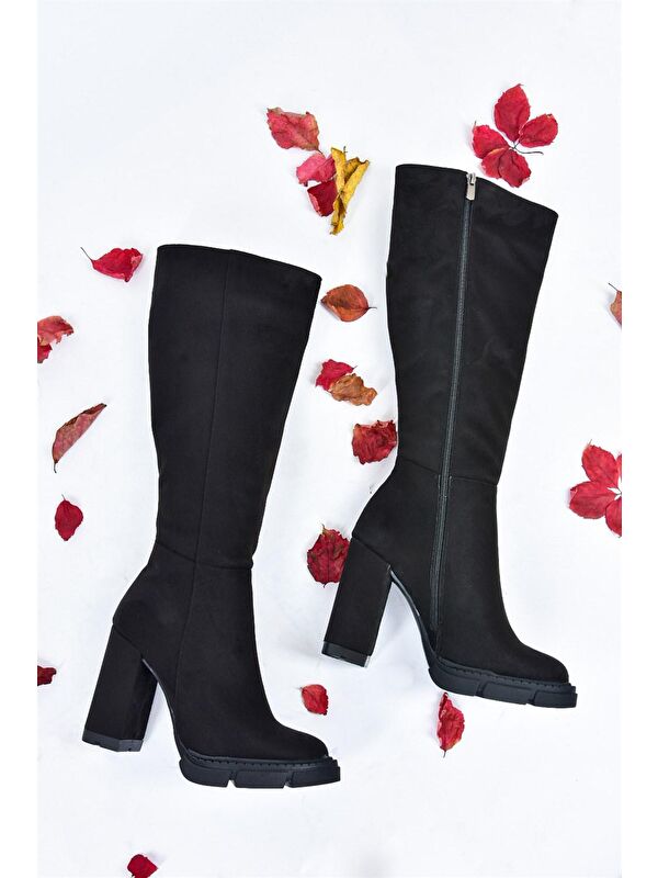 L2827701 Siyah Kadın Çizme - Görsel 6