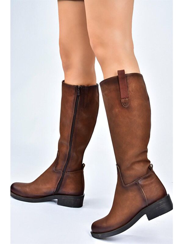 J674272109 Taba Kadın Çizme - Görsel 3