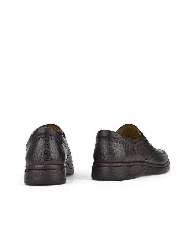 Erkek Hakiki Deri Konfor Ayakkabı 1311018Z209 Kahve - Görsel 4