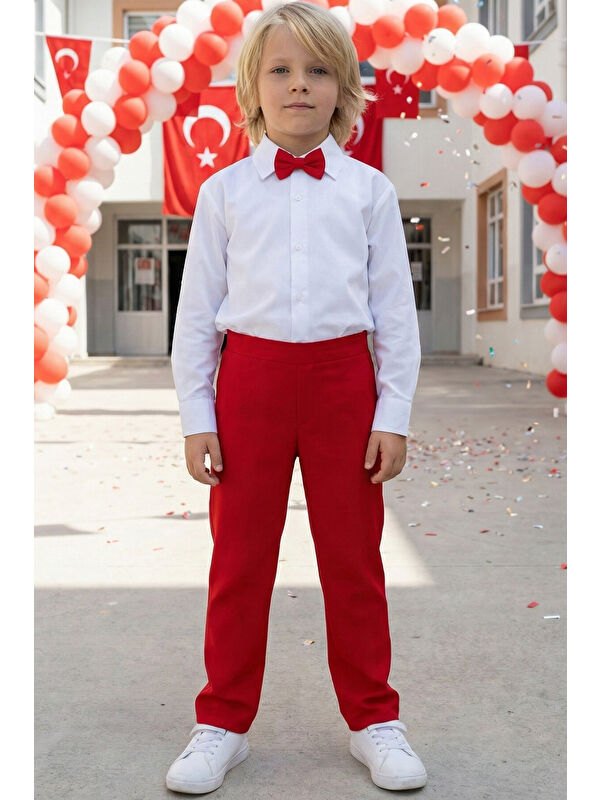 Parla Kids Erkek Çocuk Papyonlu Takım