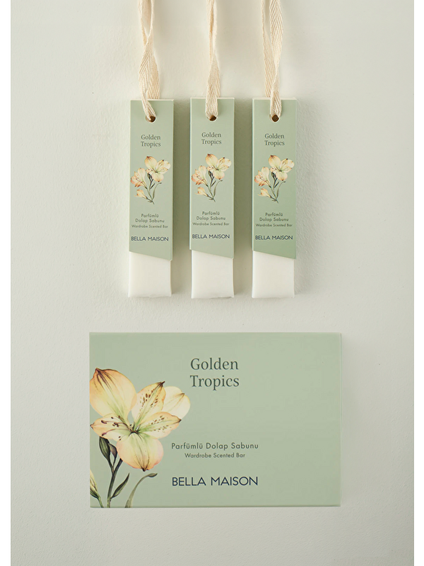 Bella Maison Golden Tropics Dolap Sabunu Yeşil (120 gr)