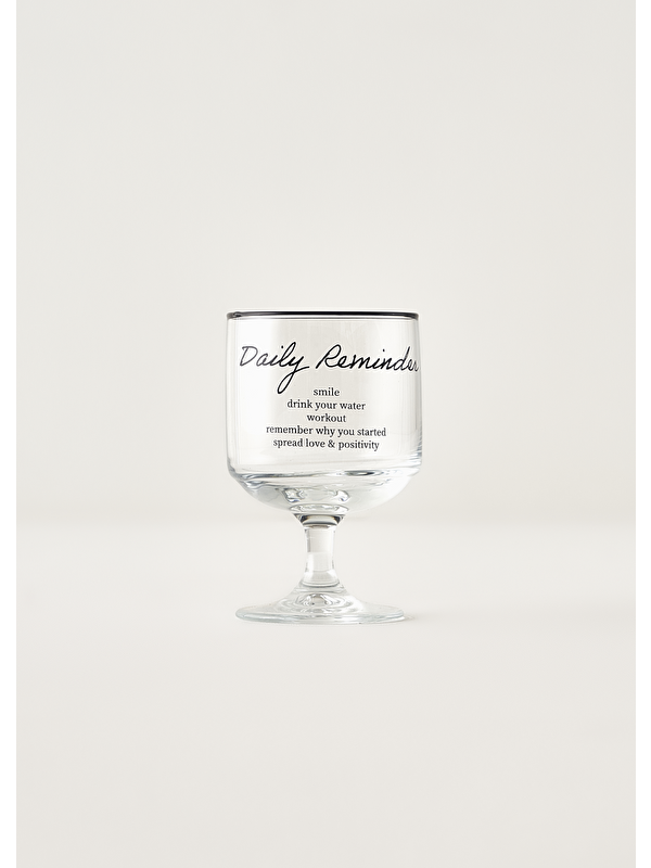 Bella Maison Daily Reminder Cup Siyah (300 cc)