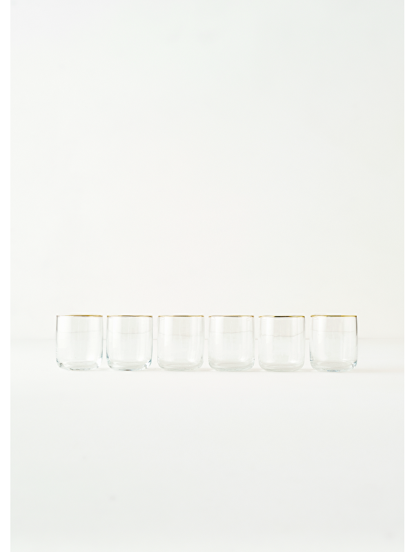 Bella Maison Premium Bardak 6'lı Gold
