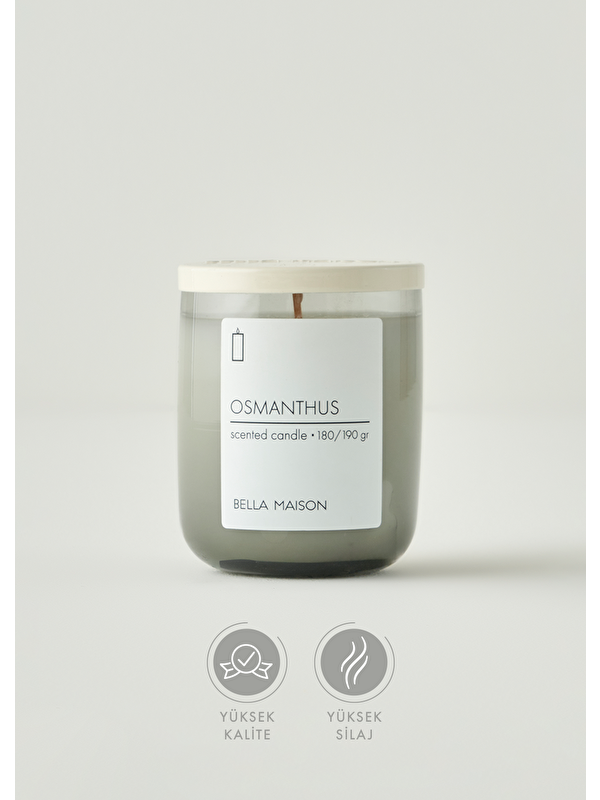 Bella Maison Osmanthus Ahşap Fitilli Soy Wax Mum